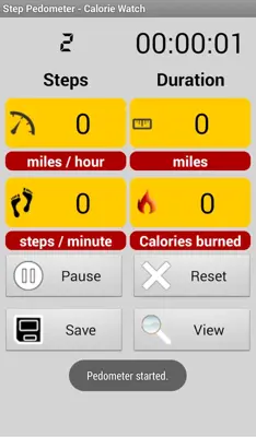 Step Pedometer - Calorie Watch android App screenshot 4